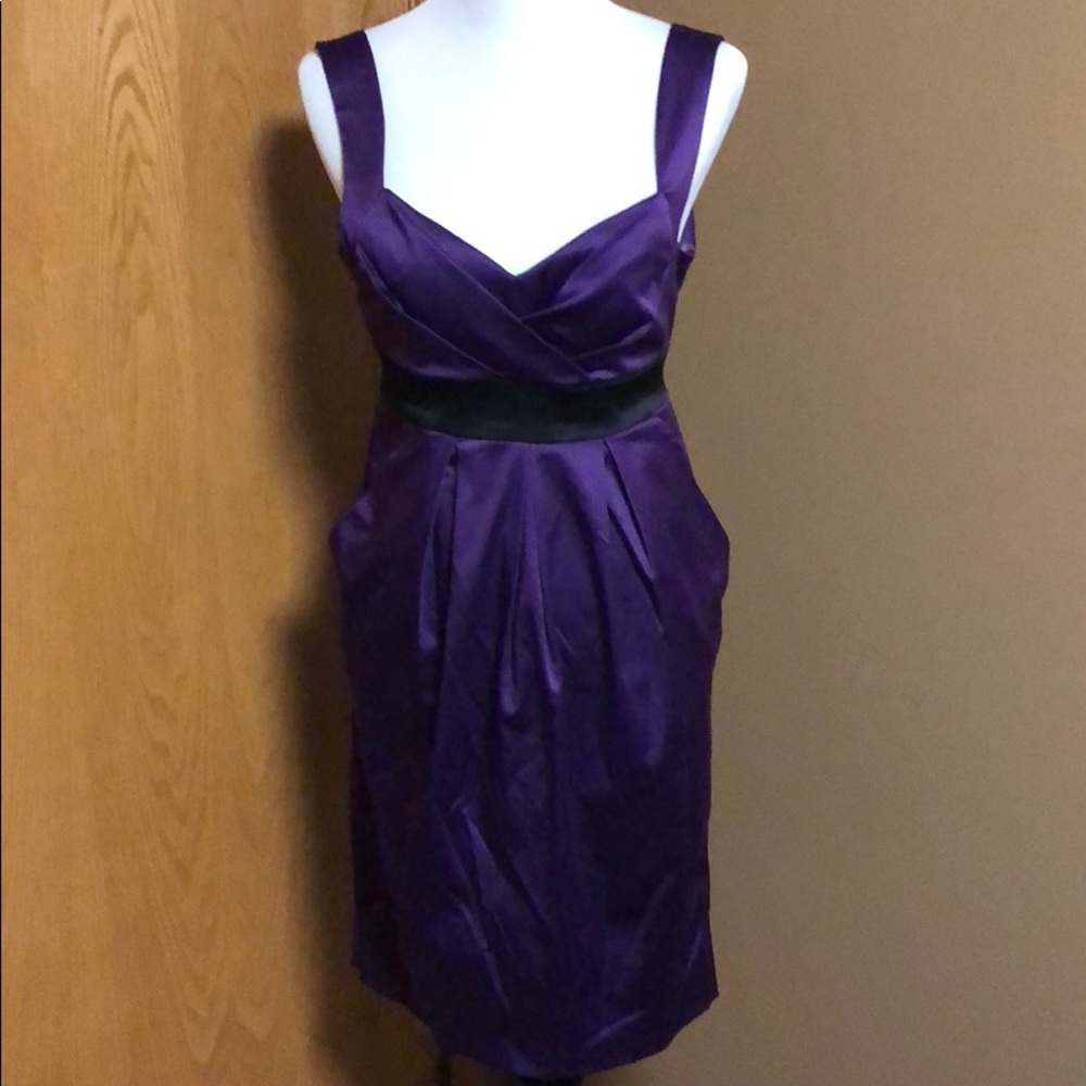 Purple dress